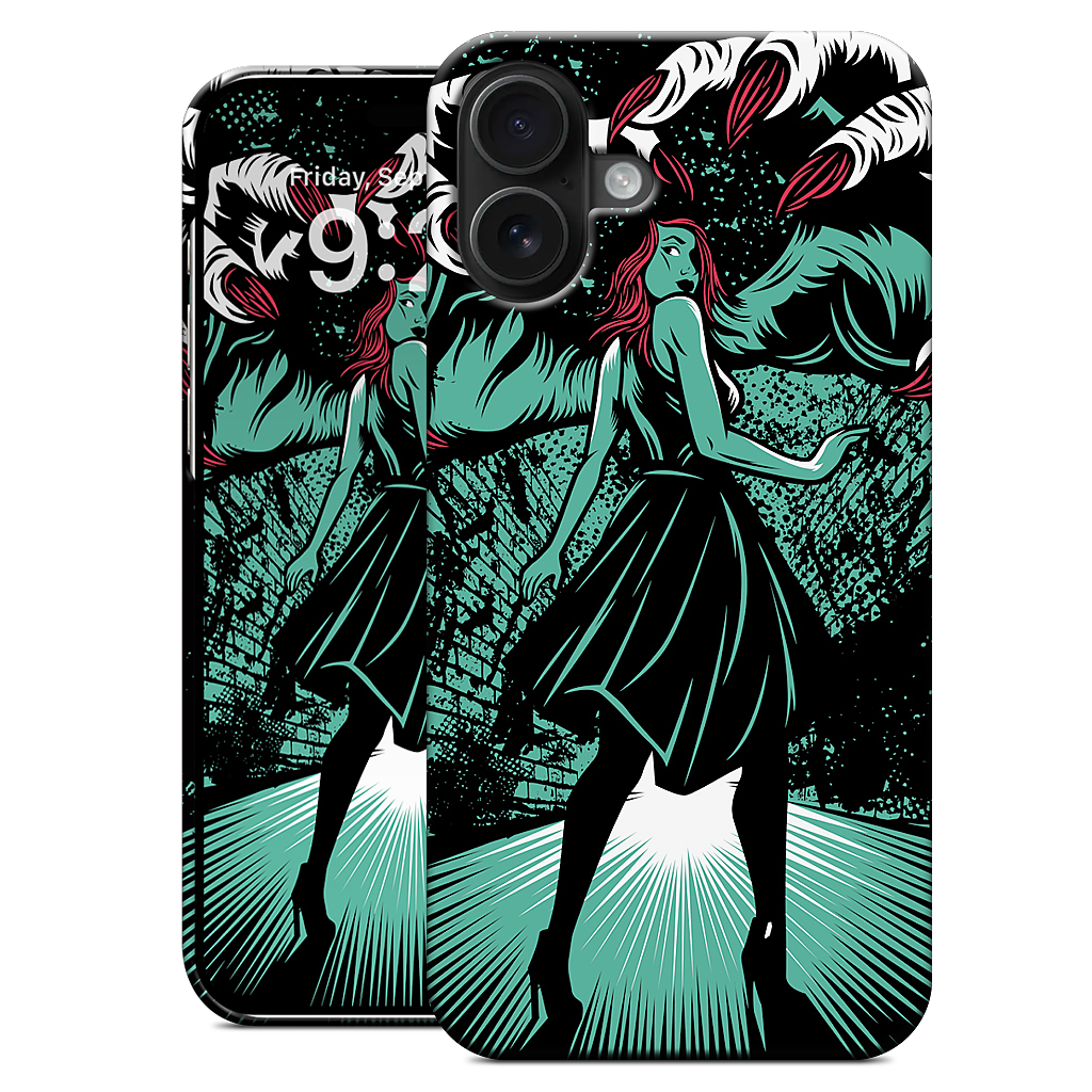 Molly vs The Zombie iPhone Case