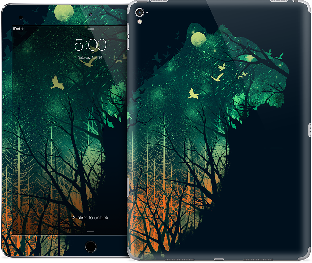 Space Tiger iPad Skin