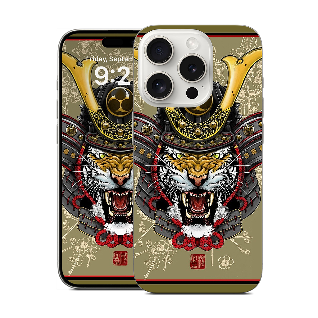 Kabuto Tiger iPhone Skin