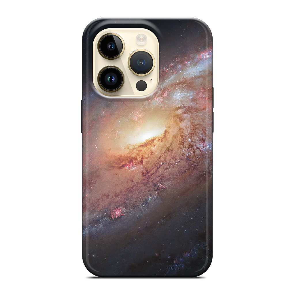 M106 Spiral Galaxy iPhone Case