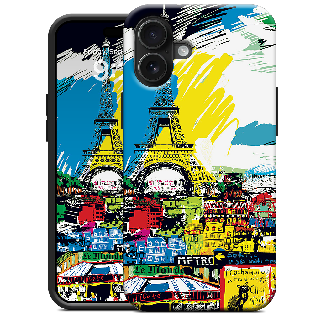 Paris Skyline iPhone Case