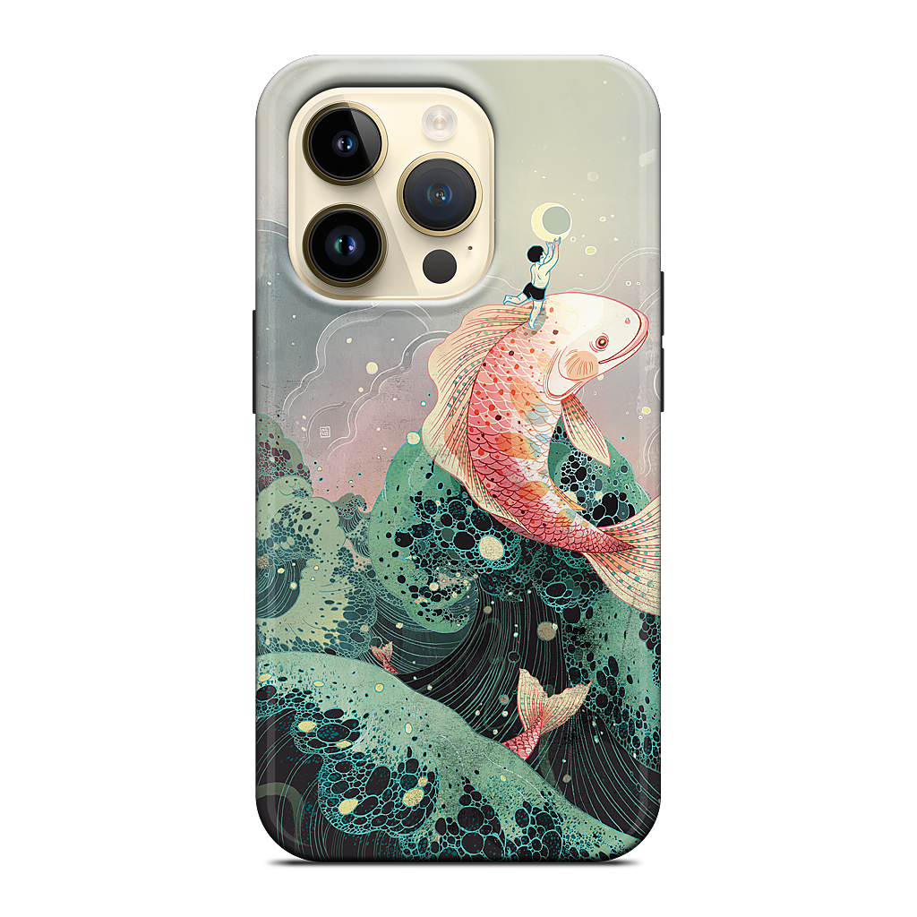 Mooncatcher iPhone Case