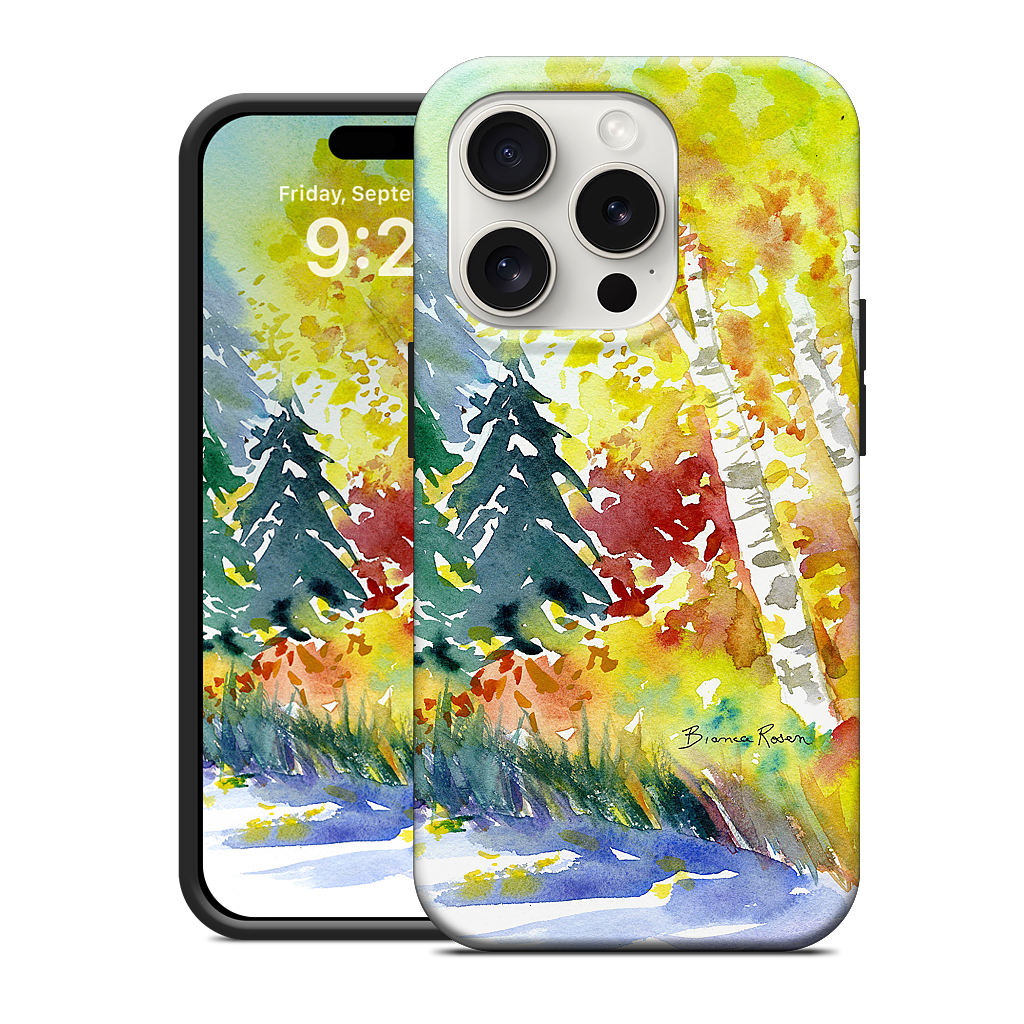 Fall Trees iPhone Case