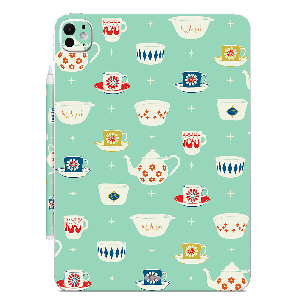 Happy Dishes iPad Skin