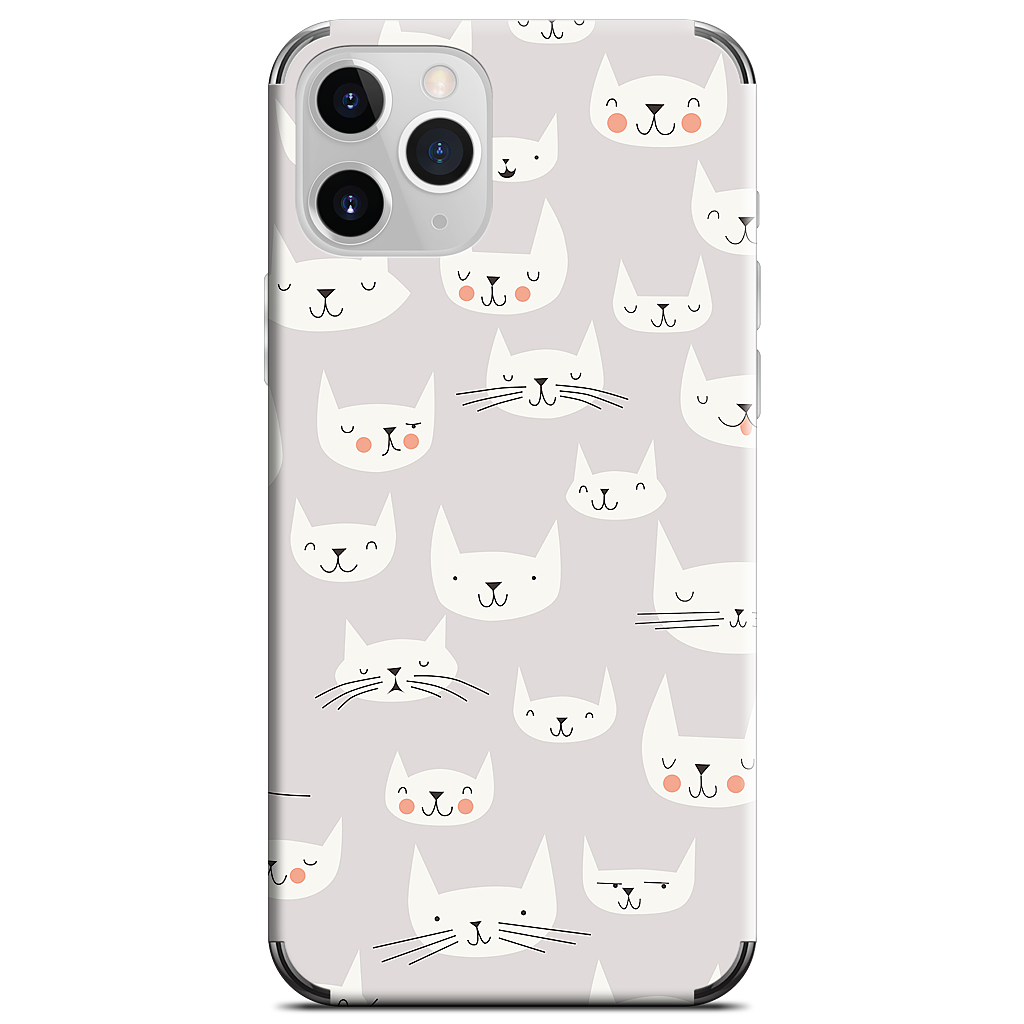 Cat Faces iPhone Skin