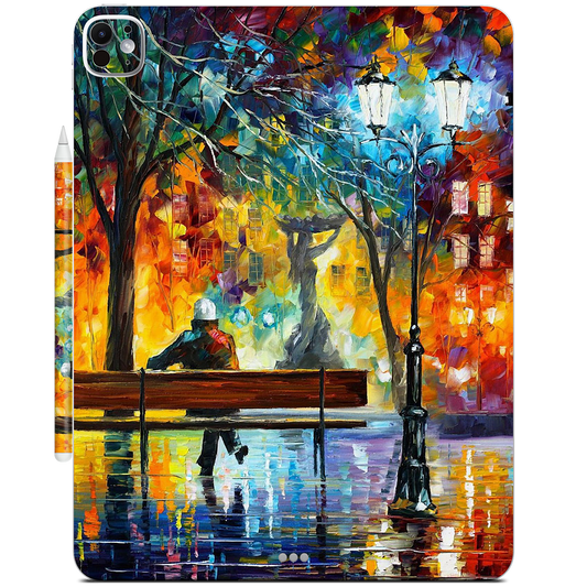 SLEEPLESSNESS by Leonid Afremov iPad Skin