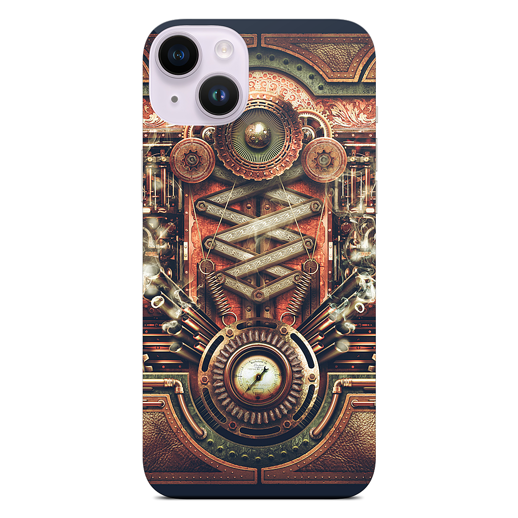 Steampunk Motherboard iPhone Skin