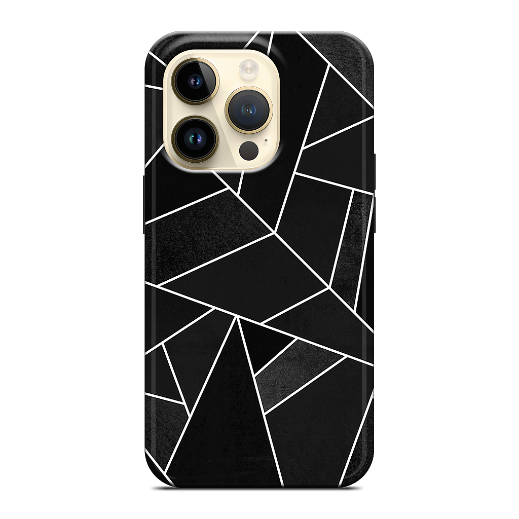 Black Stone iPhone Case