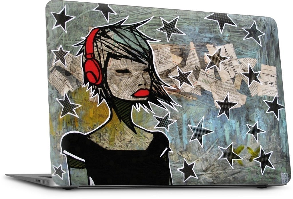 Night Music MacBook Skin