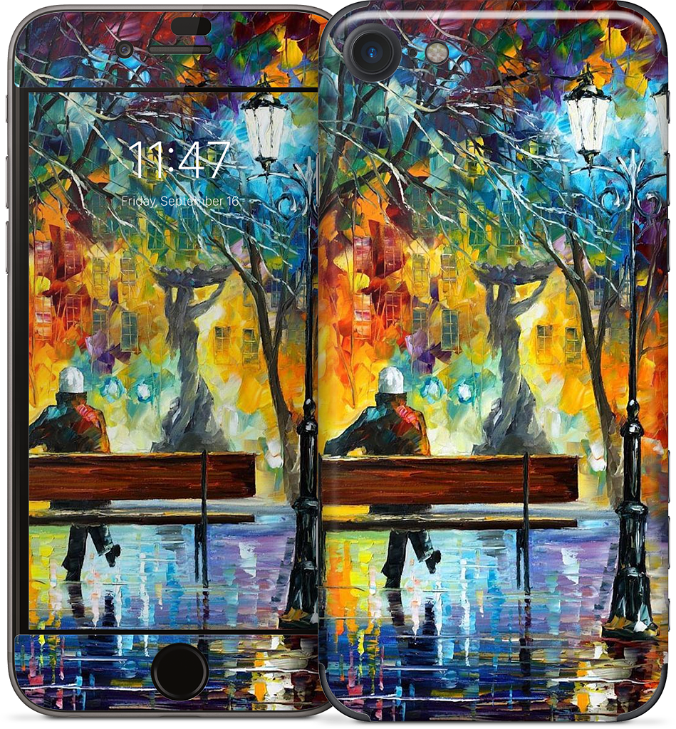 SLEEPLESSNESS by Leonid Afremov iPhone Skin