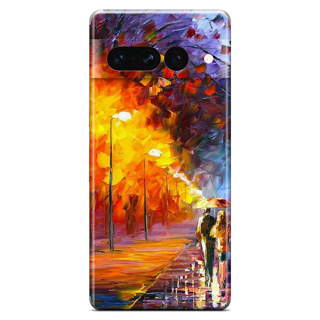 ALLEY BY THE LAKE by Leonid Afremov Google Phone