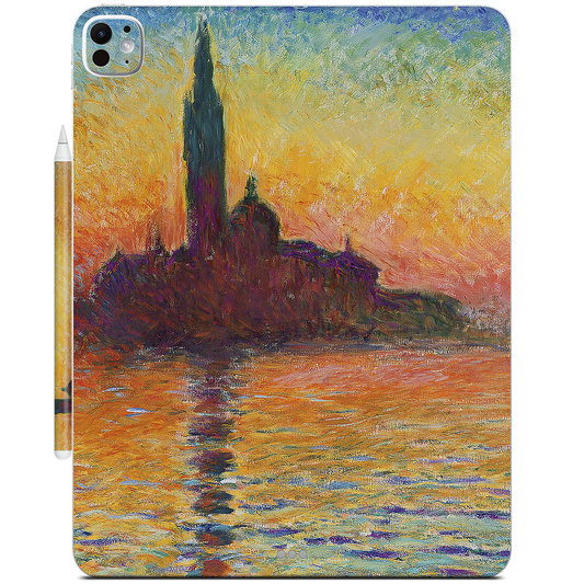 Sunset in Venice iPad Skin