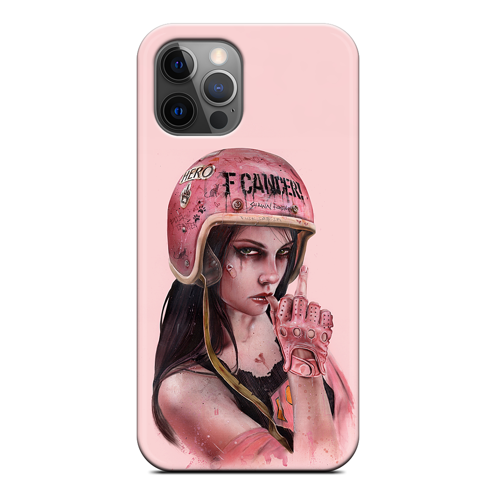 F Cancer iPhone Case