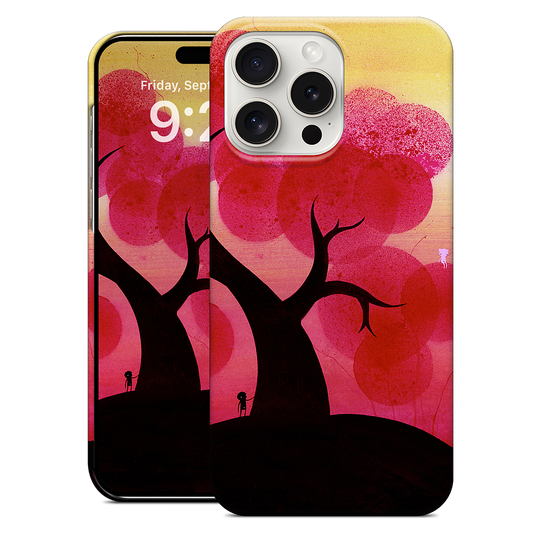 Red Blossoms iPhone Case