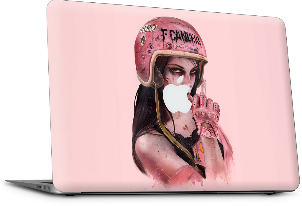 F Cancer MacBook Skin