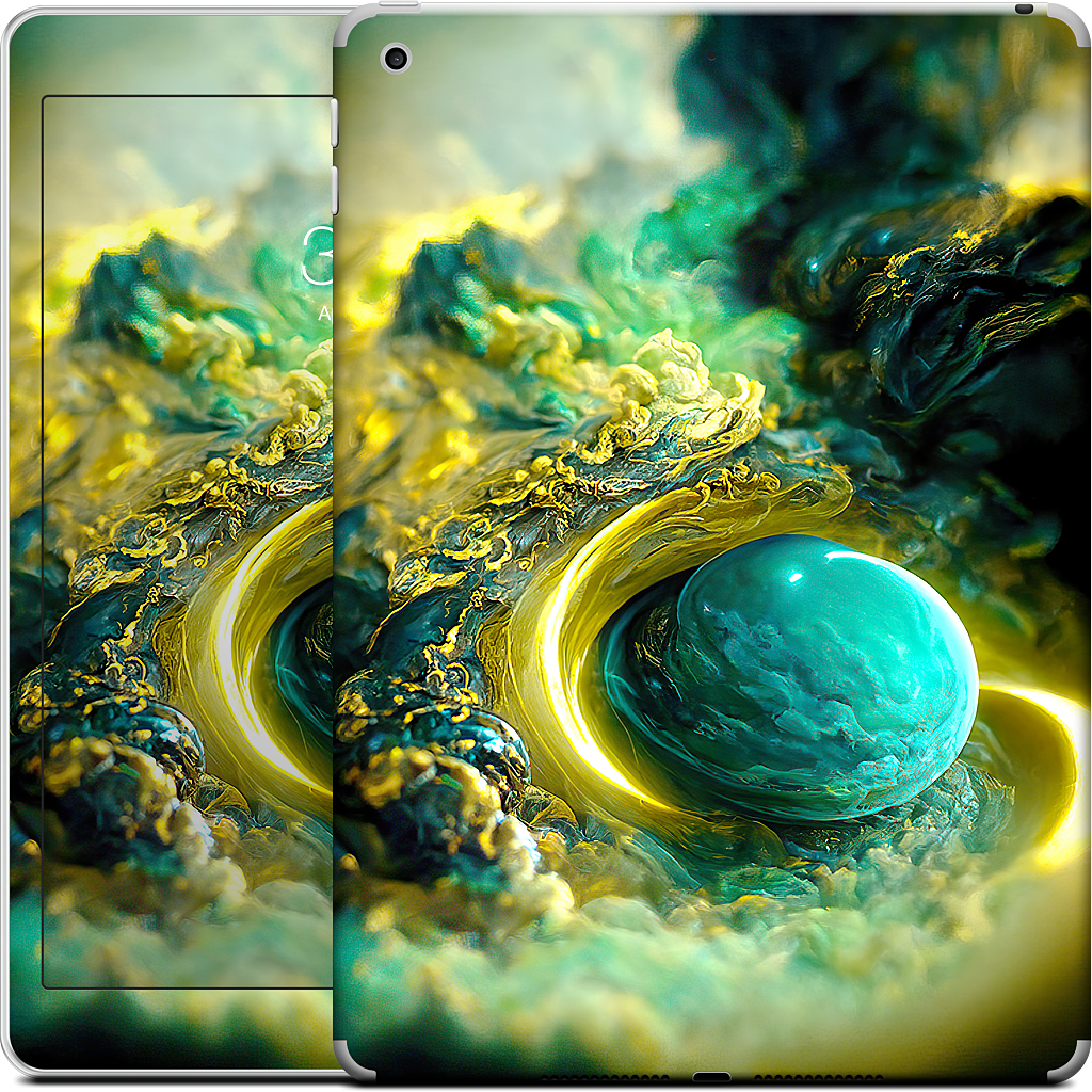 Planetary Accretion iPad Skin