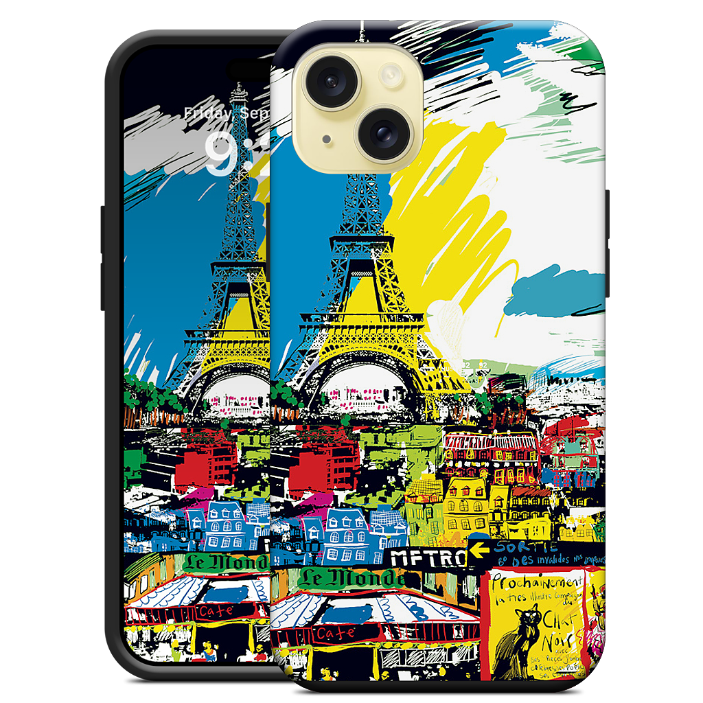 Paris Skyline iPhone Case