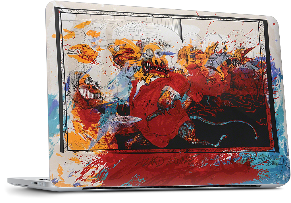 Lizard Lounge MacBook Skin