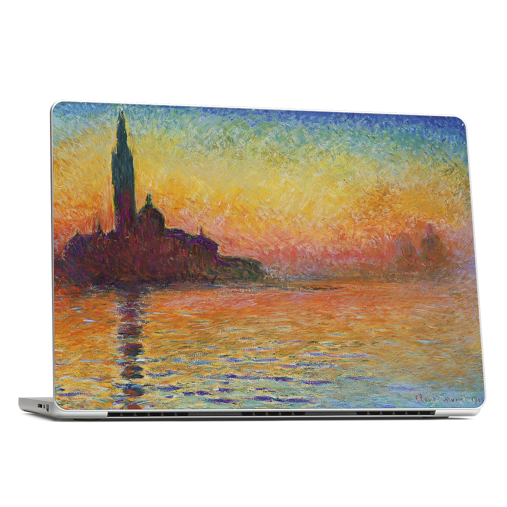 Sunset in Venice MacBook Skin