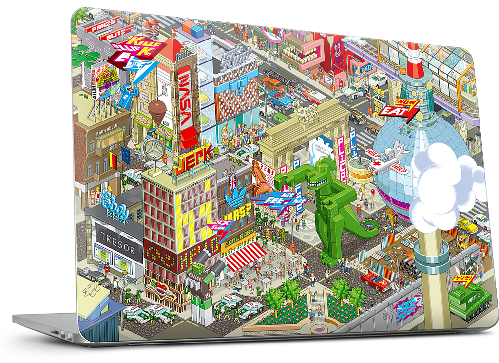 Berlin MacBook Skin