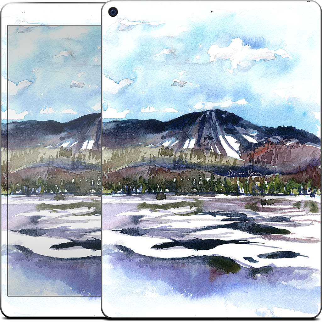 Ski Mountain iPad Skin