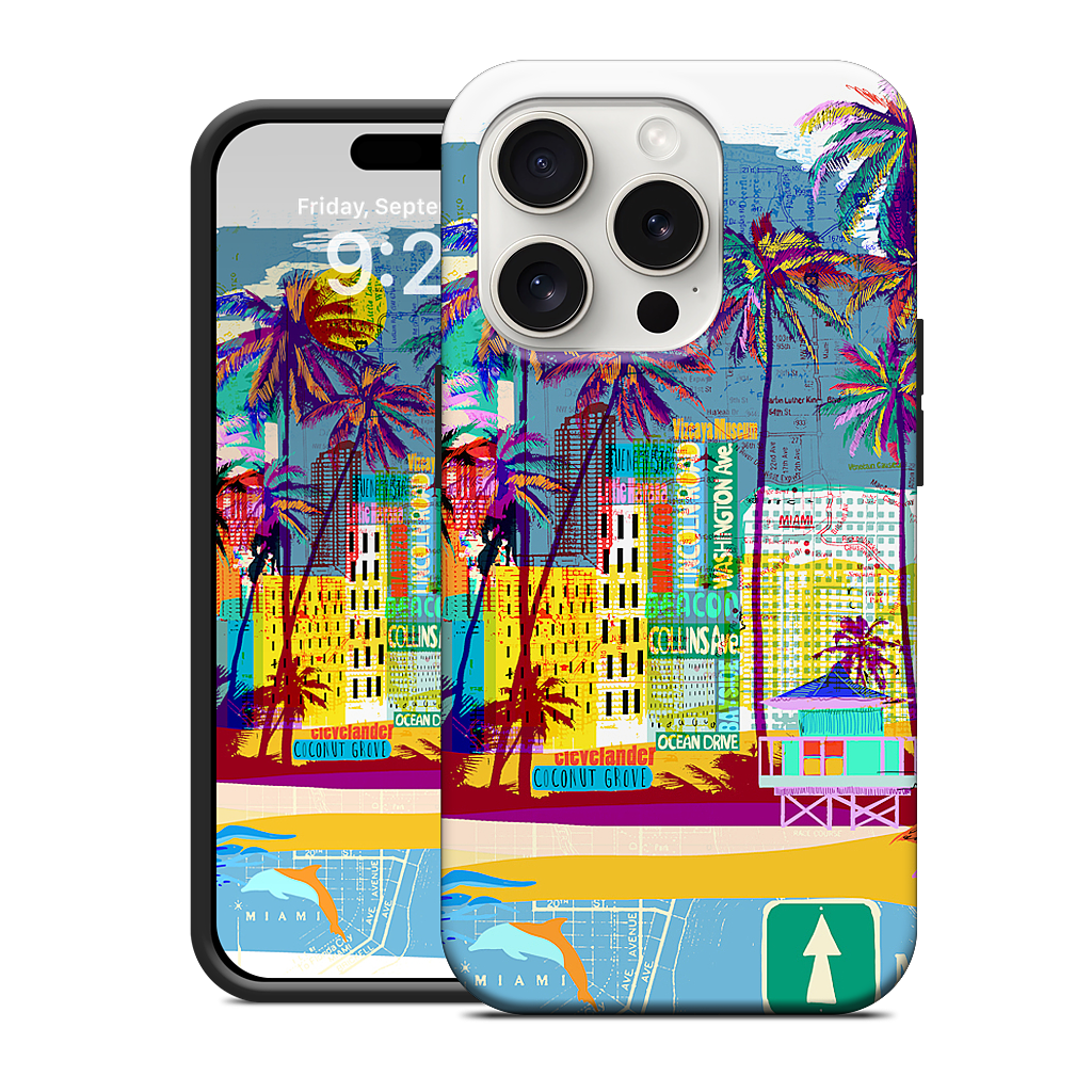 Miami iPhone Case