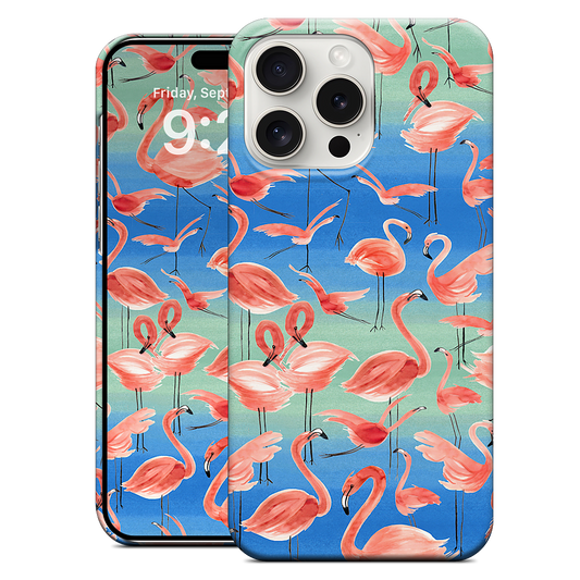 Flamingos iPhone Case