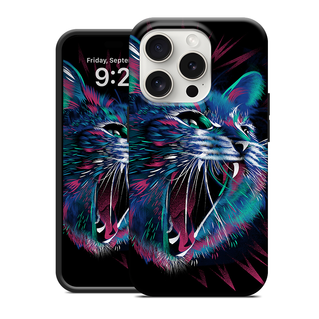 WILD CAT iPhone Case