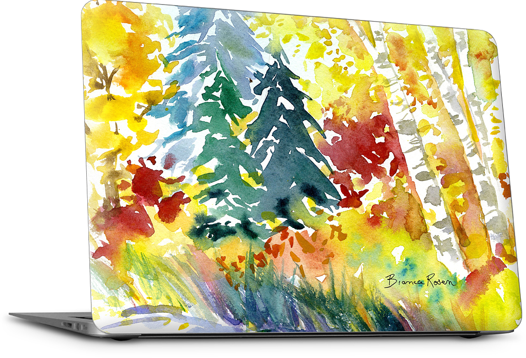 Fall Trees MacBook Skin