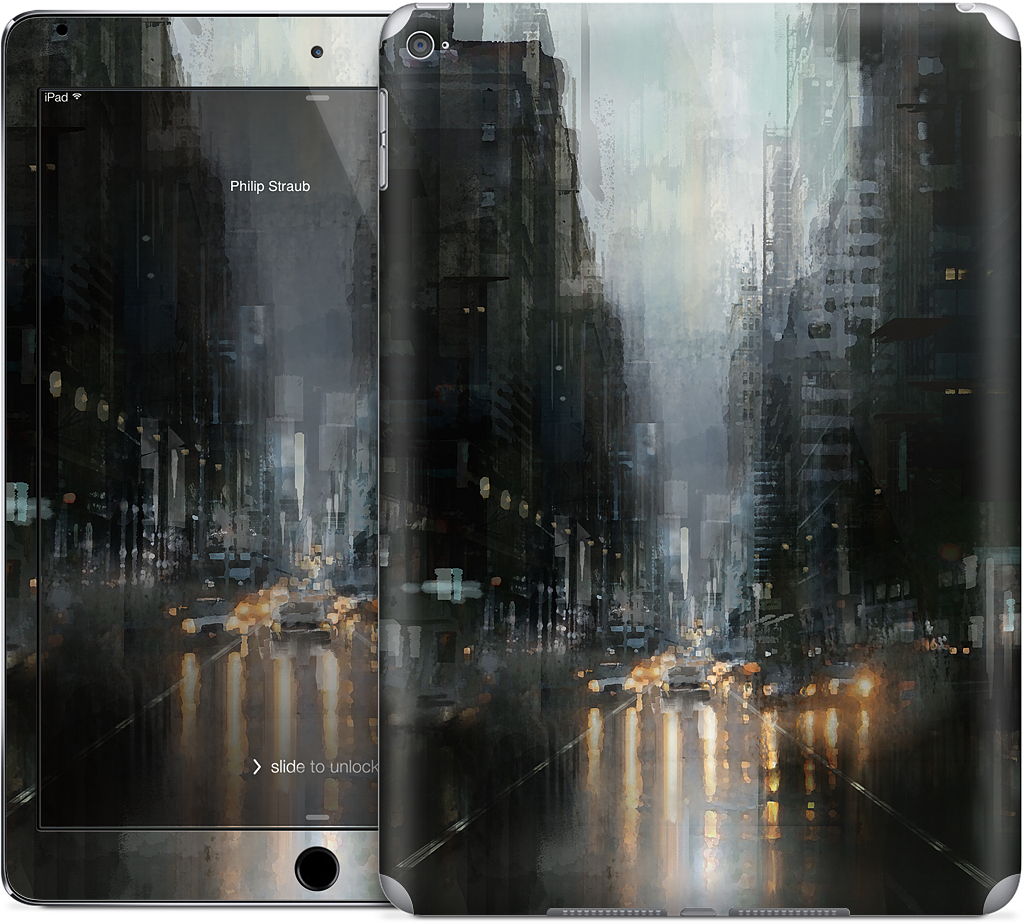 October Rain iPad Skin