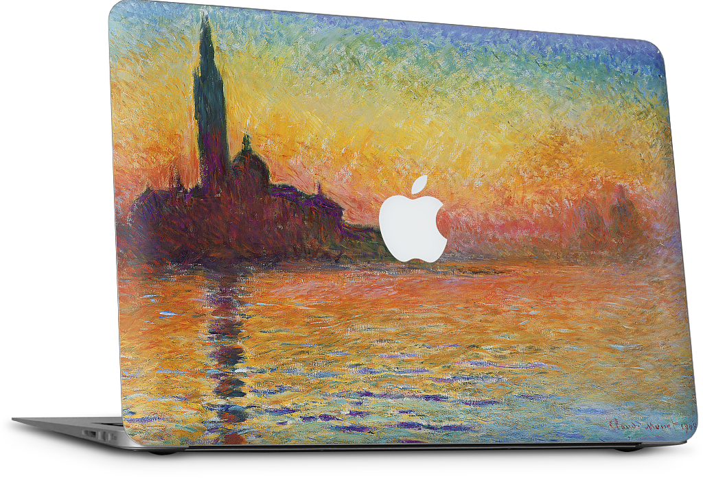 Sunset in Venice MacBook Skin