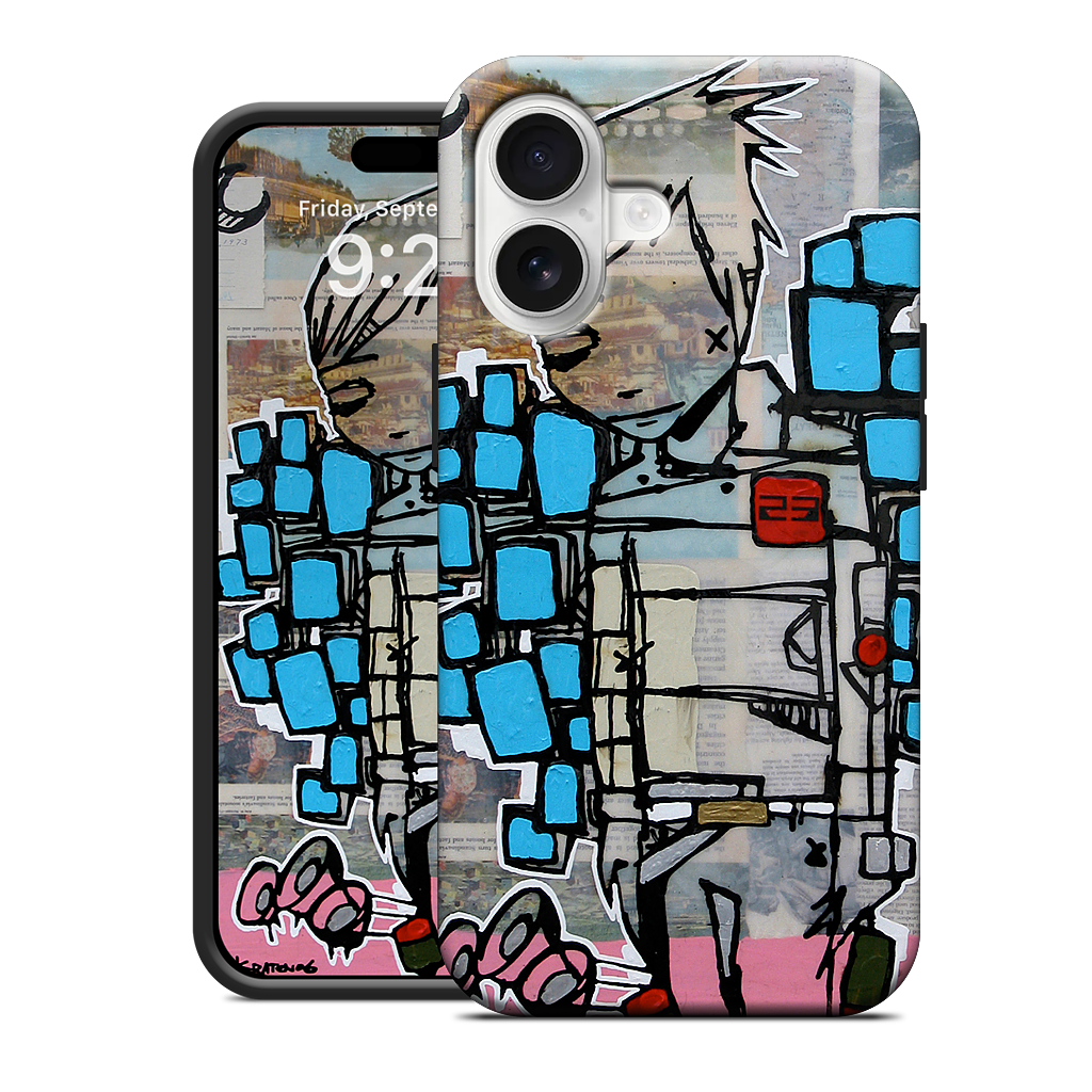 Screen Boy iPhone Case