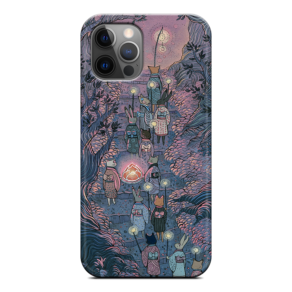 Woodland Procession iPhone Case