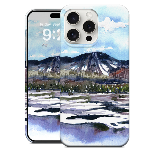 Ski Mountain iPhone Case