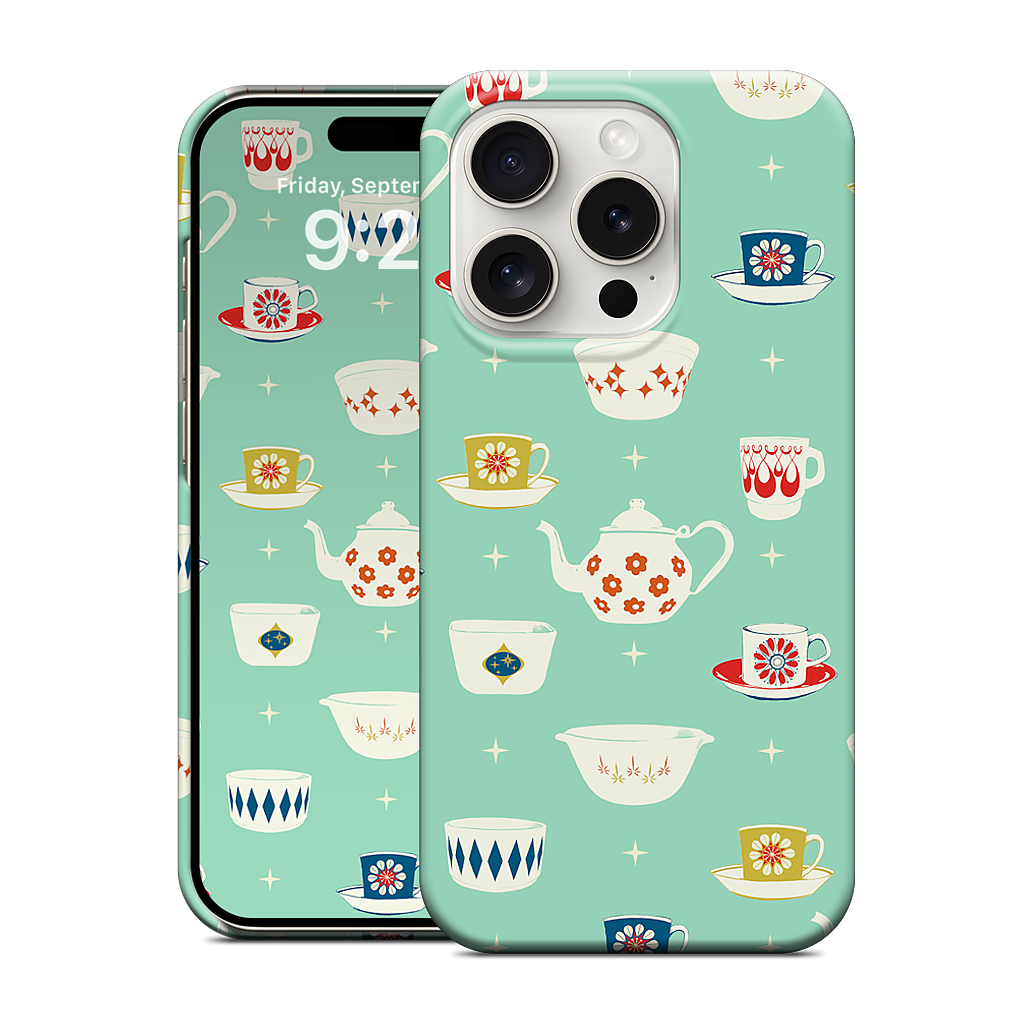 Happy Dishes iPhone Case