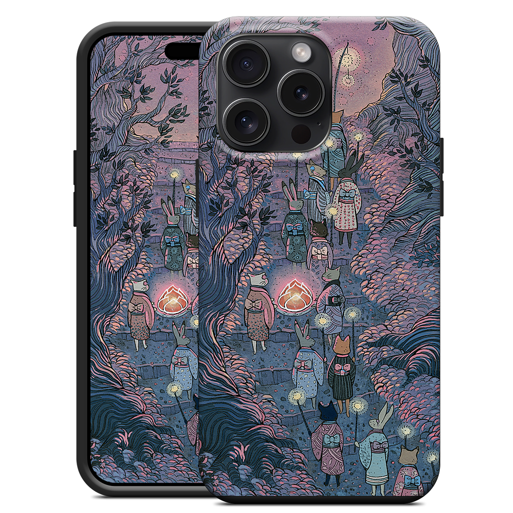 Woodland Procession iPhone Case