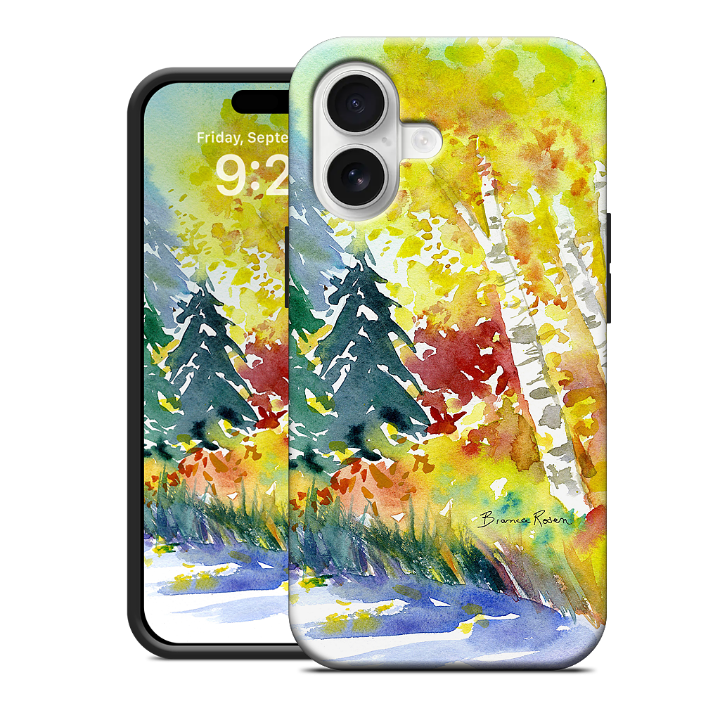 Fall Trees iPhone Case