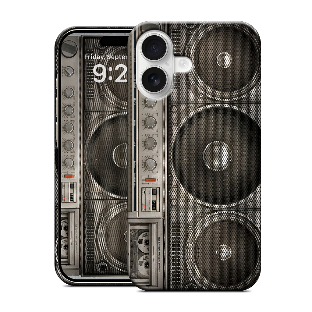 Boombox iPhone Case