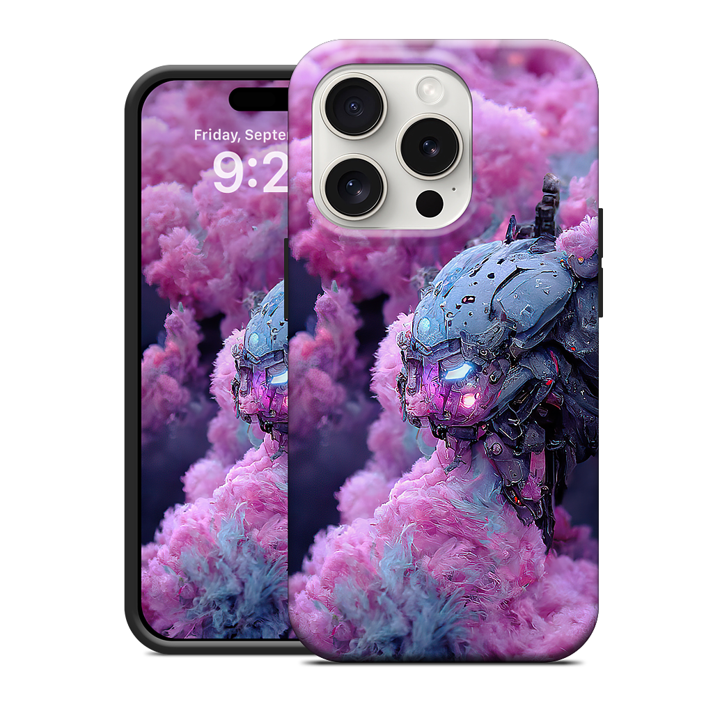 Cotton Candy Mechs iPhone Case