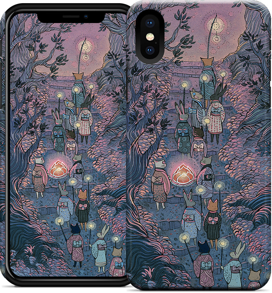 Woodland Procession iPhone Case