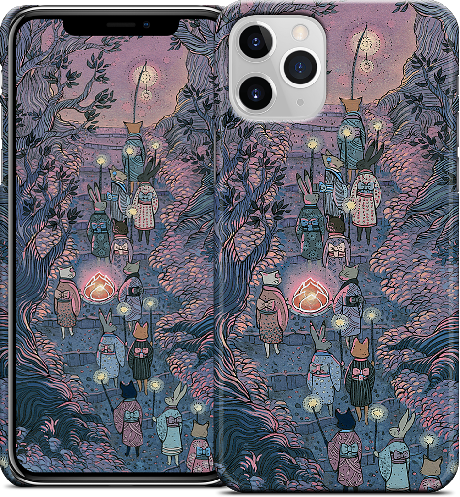 Woodland Procession iPhone Case