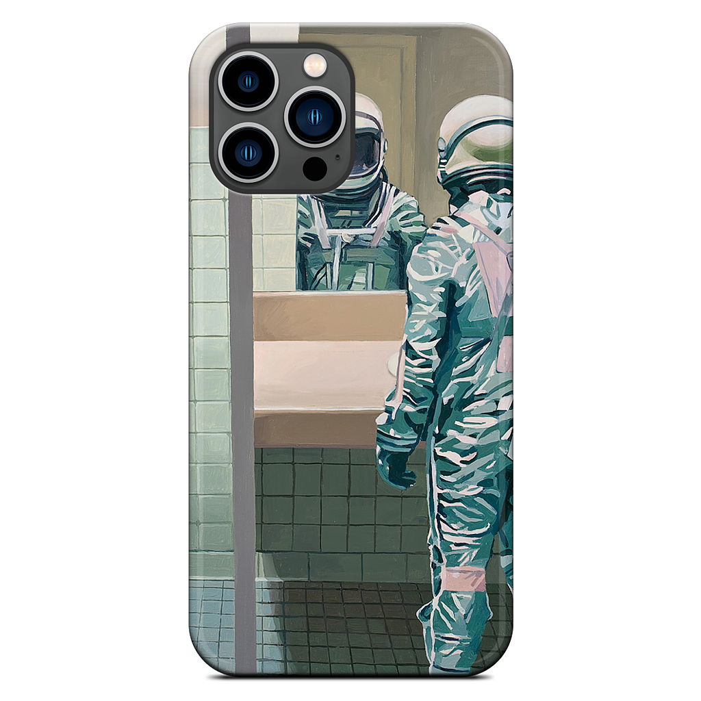 Men's Room iPhone Case