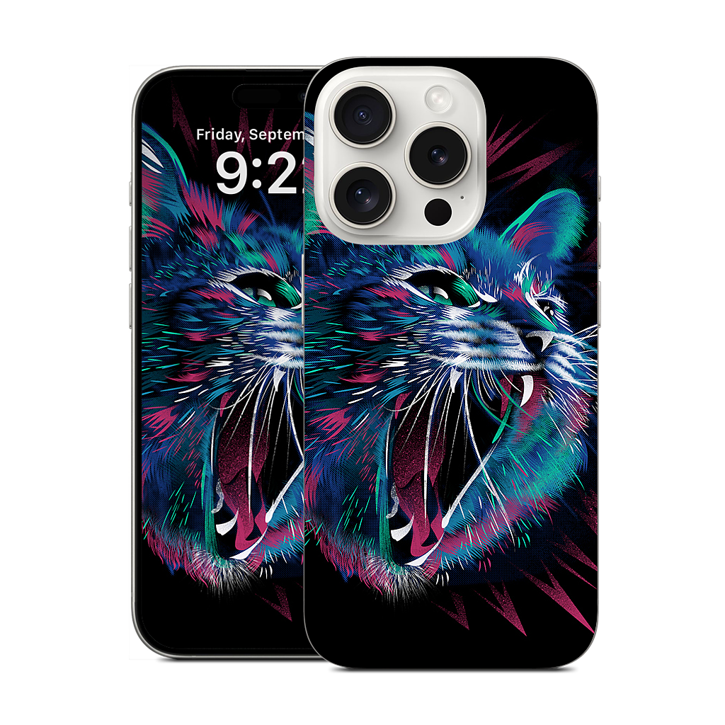 WILD CAT iPhone Skin