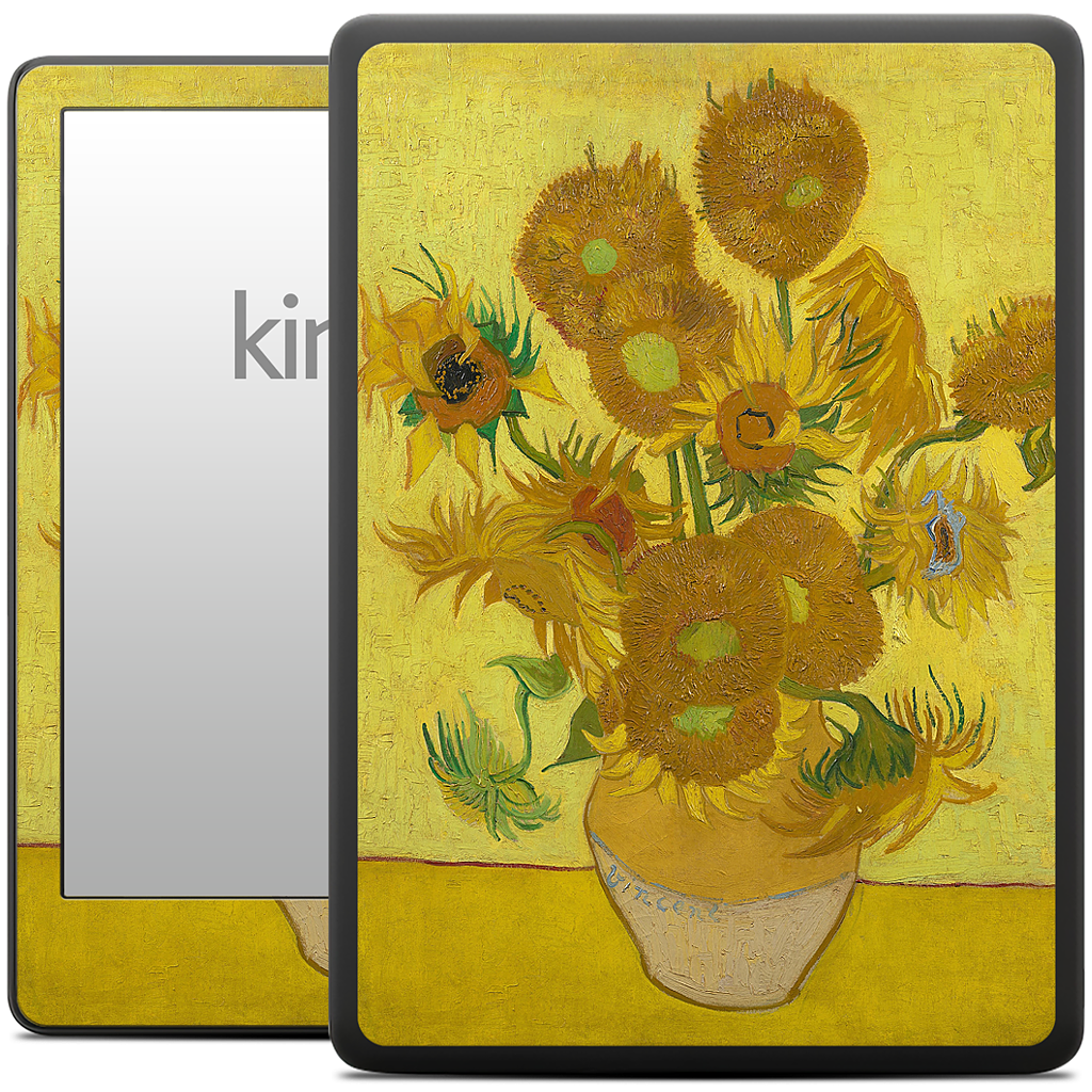 Sunflowers Kindle Skin