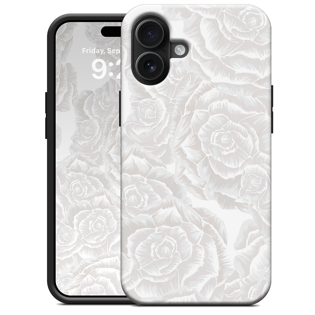 White Rose iPhone Case