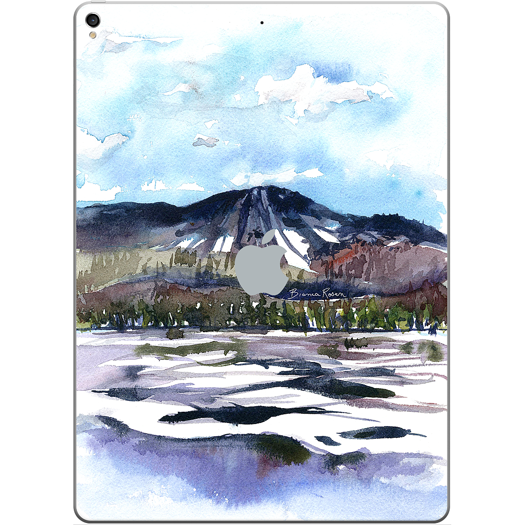 Ski Mountain iPad Skin