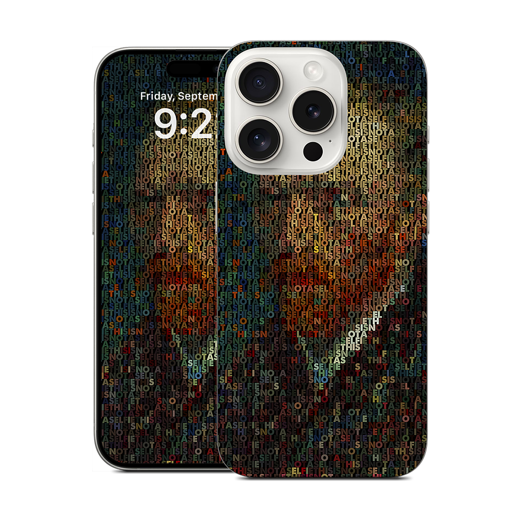 This Is Not A Selfie II iPhone Skin