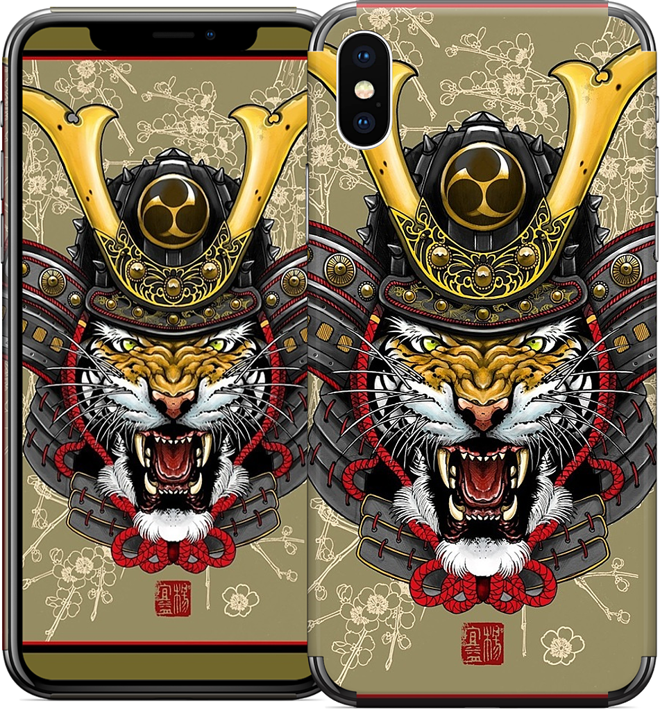 Kabuto Tiger iPhone Skin