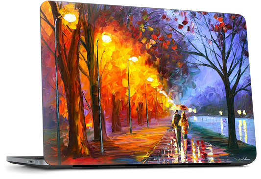 ALLEY BY THE LAKE by Leonid Afremov Dell Laptop Skin