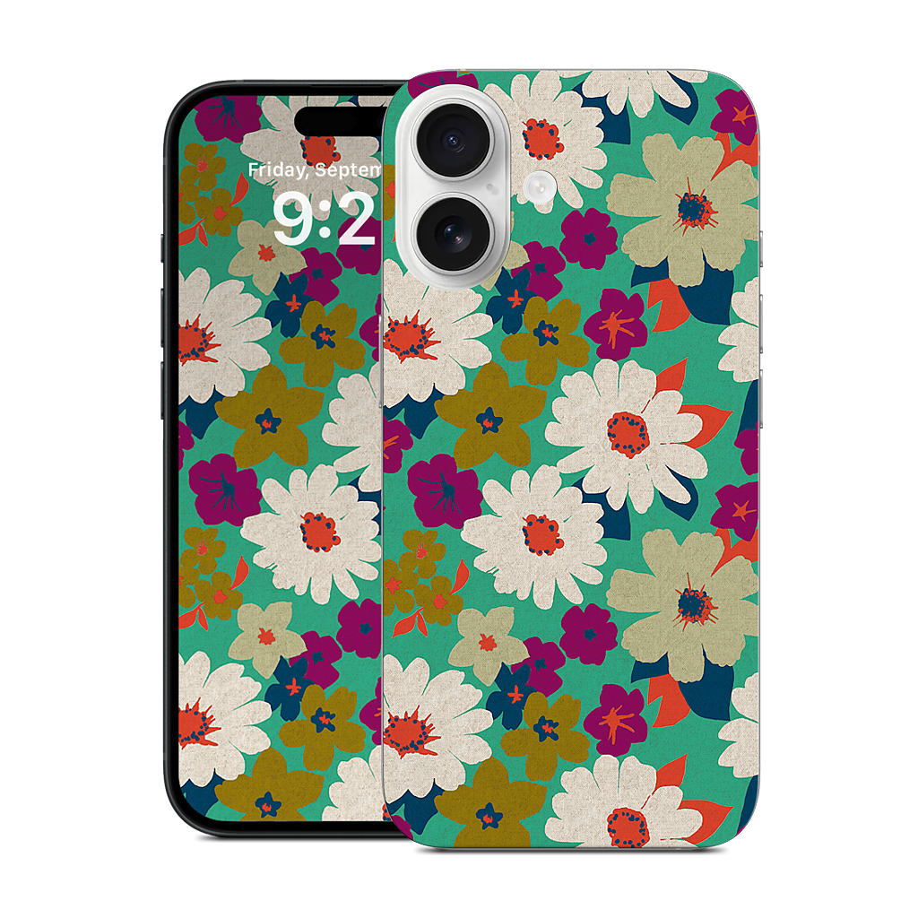 Vintage Flowers iPhone Skin